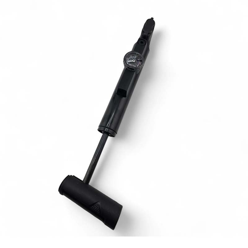 BETO Minipumpe Kunststoff mit Manometer Teleskop-Griff schwarz