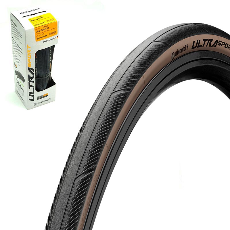 CONTINENTAL Rennrad Reifen Ultra Sport III 700x28C 28-622 schwarz/braun