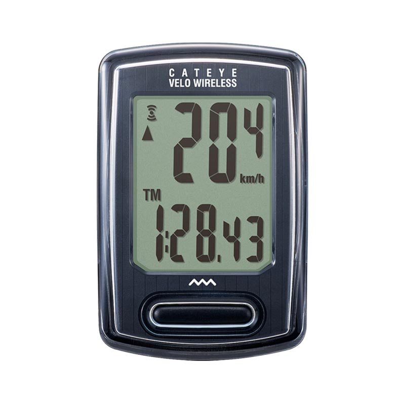 CATEYE Tacho Velo Wireless kabelloser Fahrradcomputer 8-Funktionen