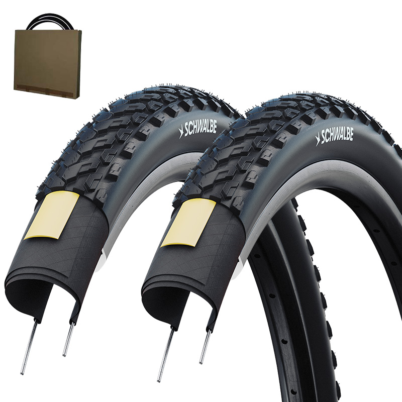 2x SCHWALBE Fahrradreifen Land Cruiser HS648 28x2.15 | 55-622 schwarz new