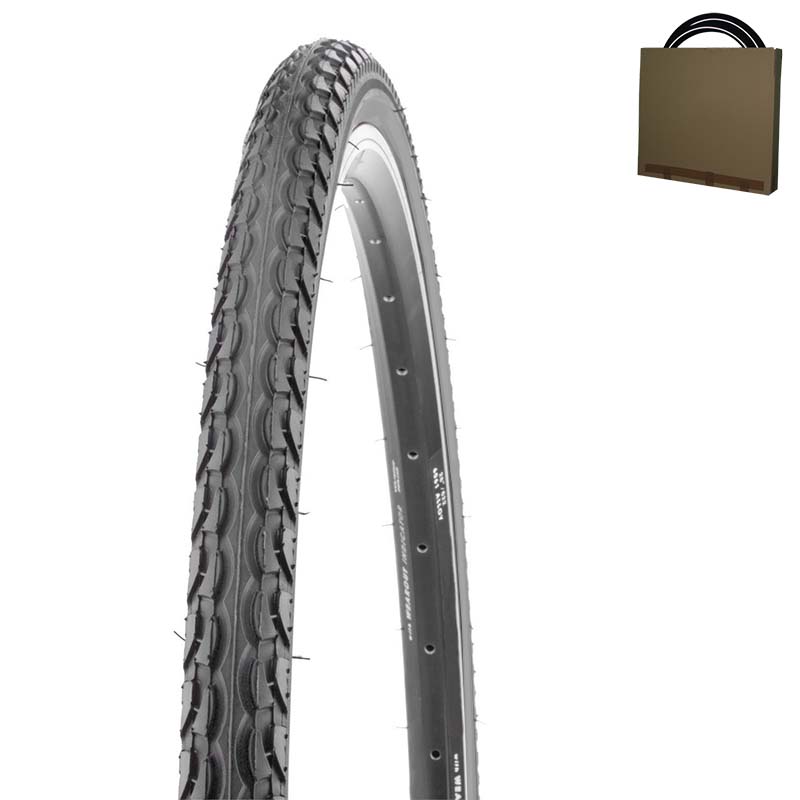 KENDA Fahrrad Reifen Eurotrek K-197 K-Shield 32-622 schwarz mit Pannenschutz