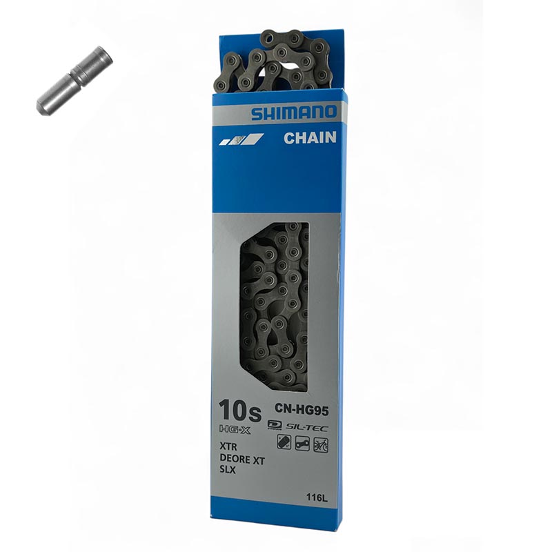 SHIMANO Fahrradkette 10-Fach CN-HG95 138 Glieder Kettennietstift