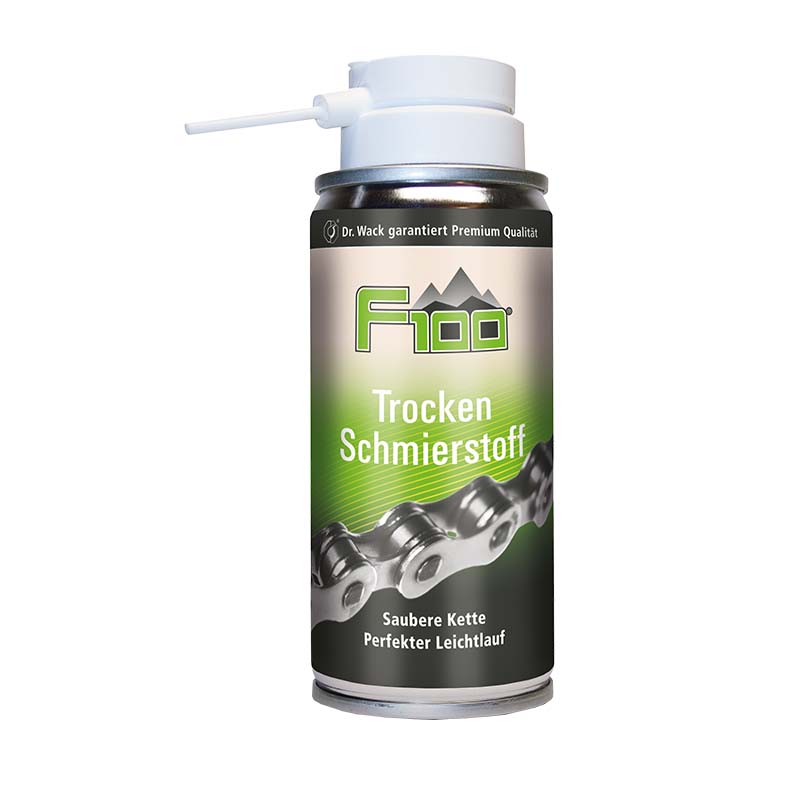 F100 Kettenspray Trockenschmierstoff 100ml Sprühdose