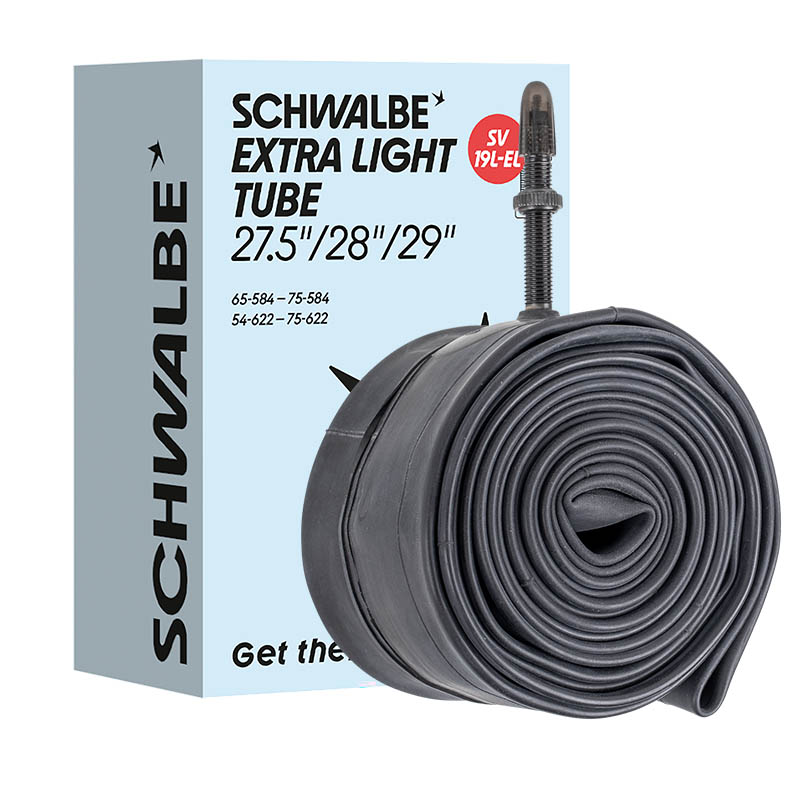 SCHWALBE Schlauch 27,5+/29 Zoll | 54/75-584/622 SV19L Extra Leicht Freeride Sclaverand 40mm