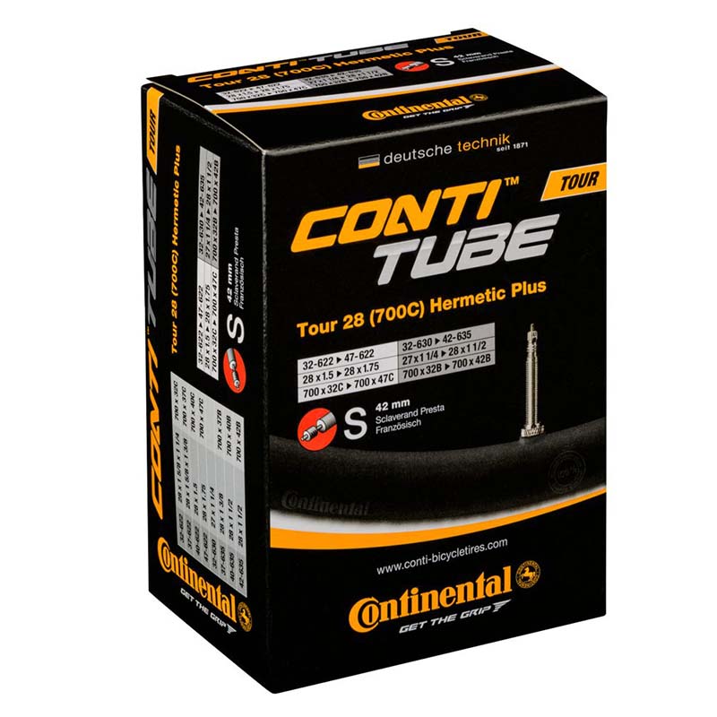 CONTINENTAL Tour Schlauch Hermetic Plus 28 Zoll Sclaverand 42mm