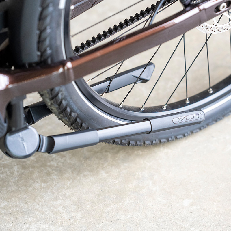 XLC KS-D05 Zweibeinständer für E-Bikes und Lastenräder, 28 Zoll, 300 mm, schwarz