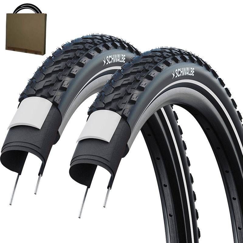 2x SCHWALBE Reifen Land Cruiser Plus HS648 28x2.15 | 55-622 Pannenschutz Reflex new 