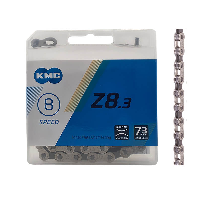 KMC Fahrradette 6/7/8-Fach Z8.3 114 Glieder Kettenschloss 