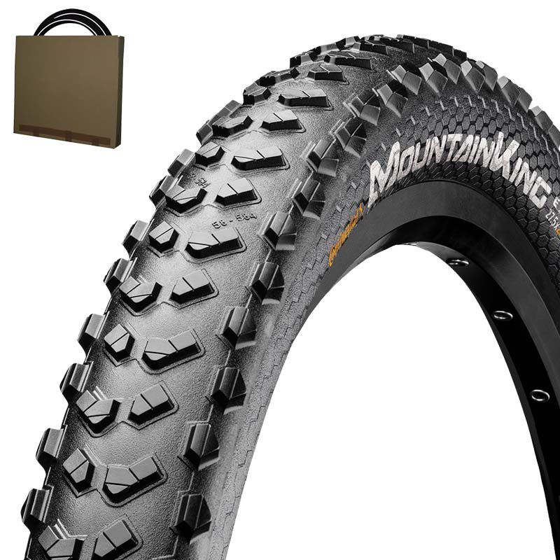 CONTINENTAL MTB Reifen 29x2.30 | 58-622 Mountain King II Draht schwarz