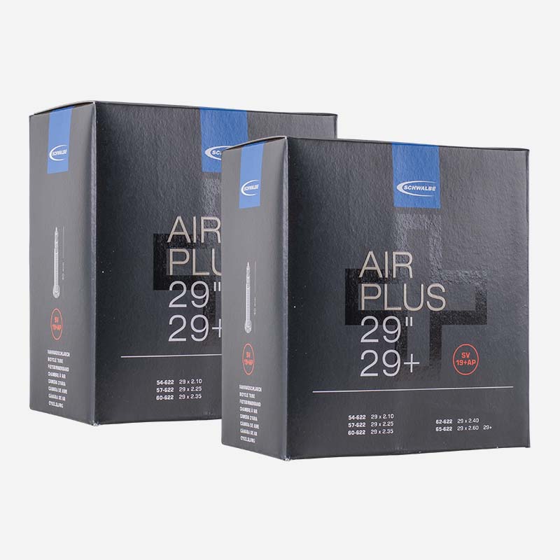 2x SCHWALBE MTB & SUV Schlauch Air Plus SV19+ AP 29 Plus Zoll 54/65-622 Sclaverand 