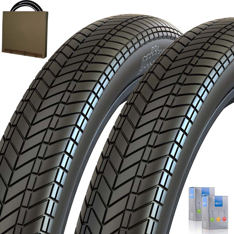 2x MAXXIS E-Bike City Reifen GRIFTER 29 Zoll MaxxPro Draht schwarz | Schlauch wählbar