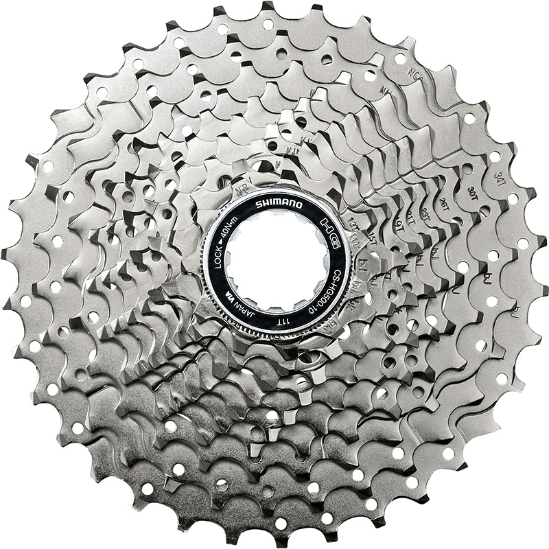 SHIMANO Kassette Zahnkranz 11 - 34 Zähne 10-Fach CS-HG500  