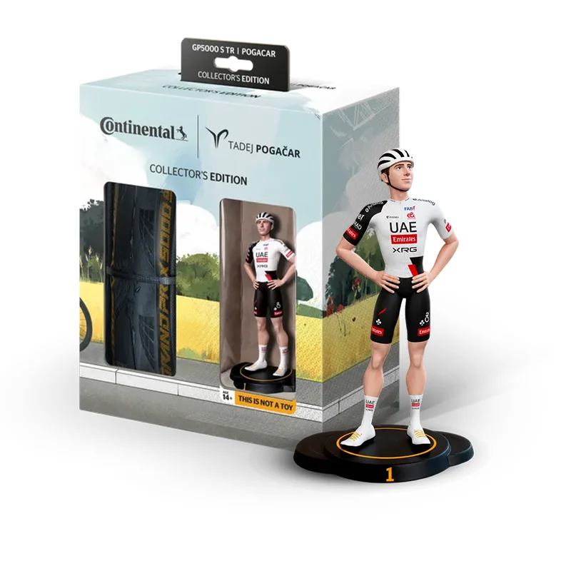 CONTINENTAL Rennrad Reifen 700x30C | 30-622 Grand Prix 5000S BlackChili Tadej Pogacar Collectors Edition