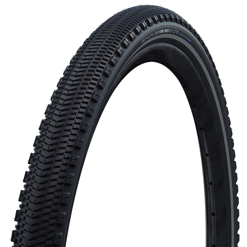 SCHWALBE G-One Overland 365 Gravel Reifen 28 Zoll HS622 schwarz | Schlauch wählbar