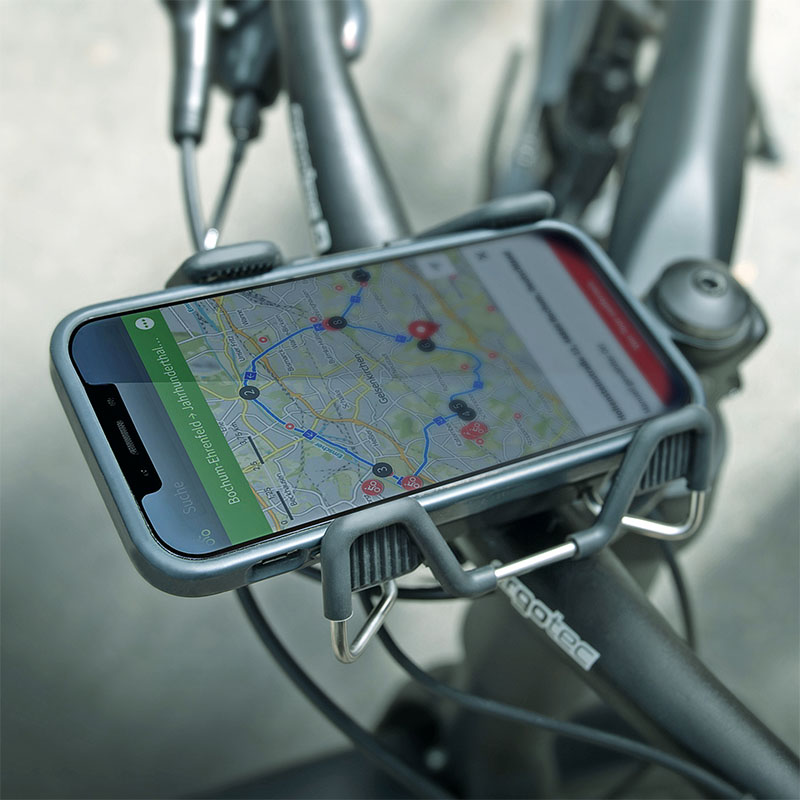 SKS Fahrrad Handyhalterung SMARTGRAB 360 für Lenkerbefestigung schwarz 