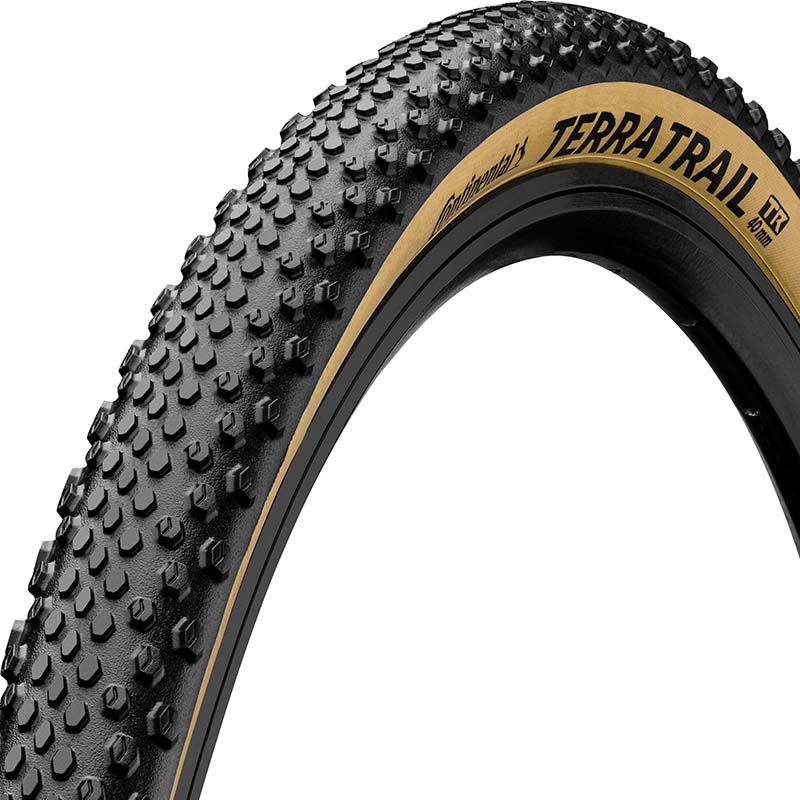 CONTINENTAL Gravelbike Reifen 28x1.35 | 35-622 Terra Trail ShieldWall schwarz creme 