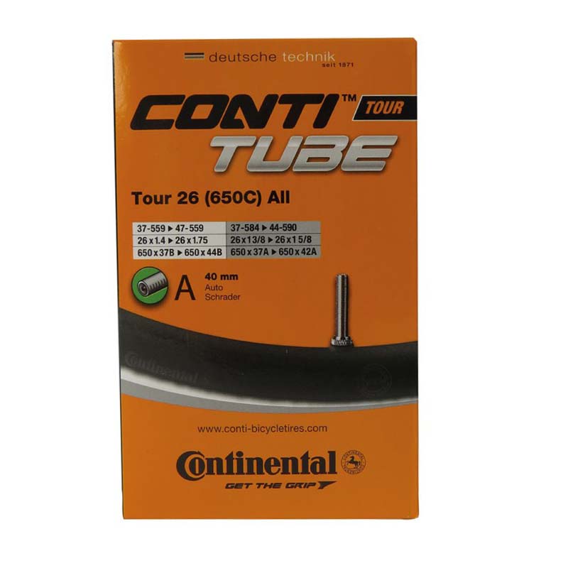 CONTINENTAL Tour Schlauch 26 Zoll Autoventil 40mm