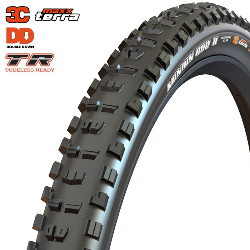 MAXXIS E-Bike MTB Reifen Minion DHR II 27.5x2.40 | 61-584 schwarz DoubleDown Tubeless Ready 3C MaxxTerra faltbar
