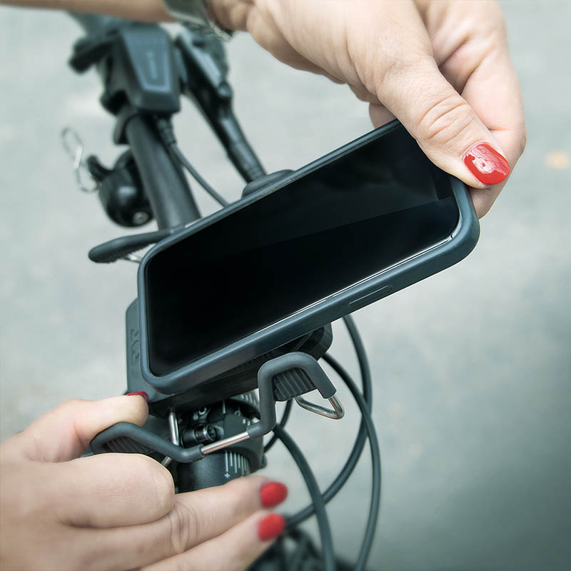 SKS Fahrrad Handyhalterung SMARTGRAB 360 für Lenkerbefestigung schwarz 