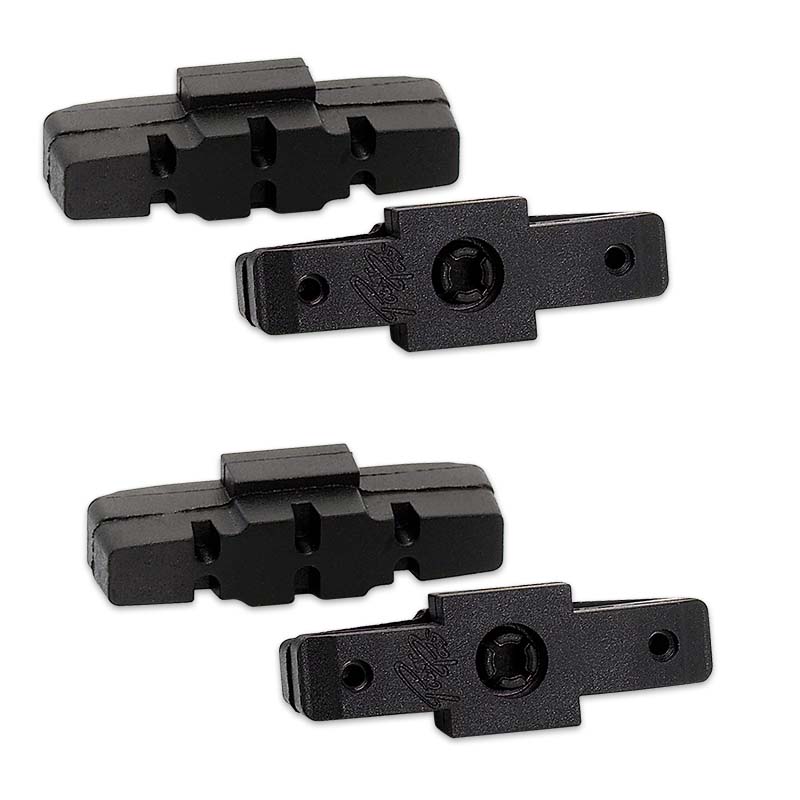 XLC Hydraulische Felgenbremsschuhe für Magura BS-X06 2 Paar, 50mm, schwarz