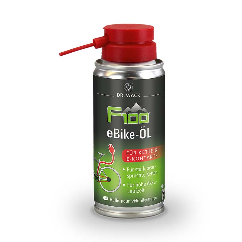 F100 E-Bike Kettenspray 100ml Spraydose F100 E-Bike Kettenspray 100ml Spraydose