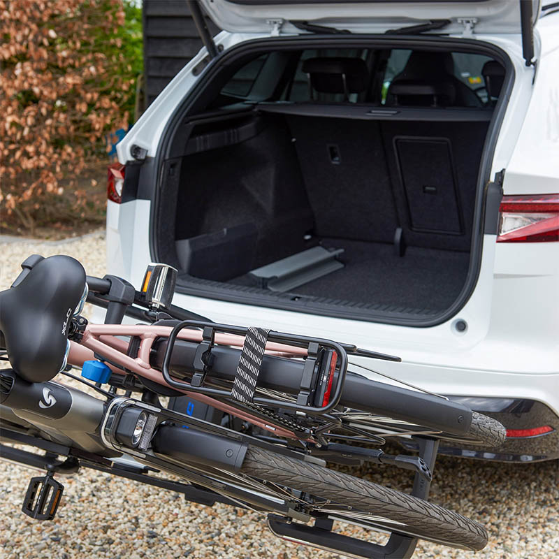 XLC Fahrradträger Azura Xtra WT VC-C10 für 2 E-Bikes, abklappbar