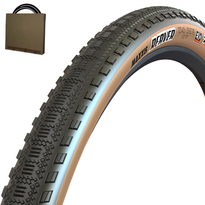 MAXXIS Gravelbike Reifen 28x1.50 | 40-622 Reaver EXO schwarz/braun 