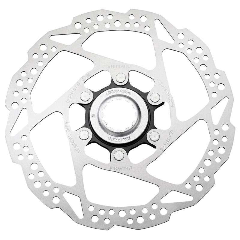 SHIMANO Bremscheibe 160 mm DEORE SM-RT54 Centerlock Innenverzahnung