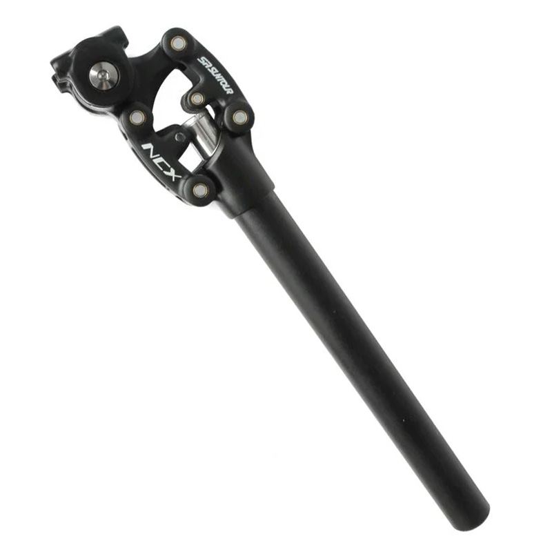 SR Suntour Parallelogramm Federsattelstütze Sattelstütze NCX 350mm 30,9mm schwarz 65 bis 95kg