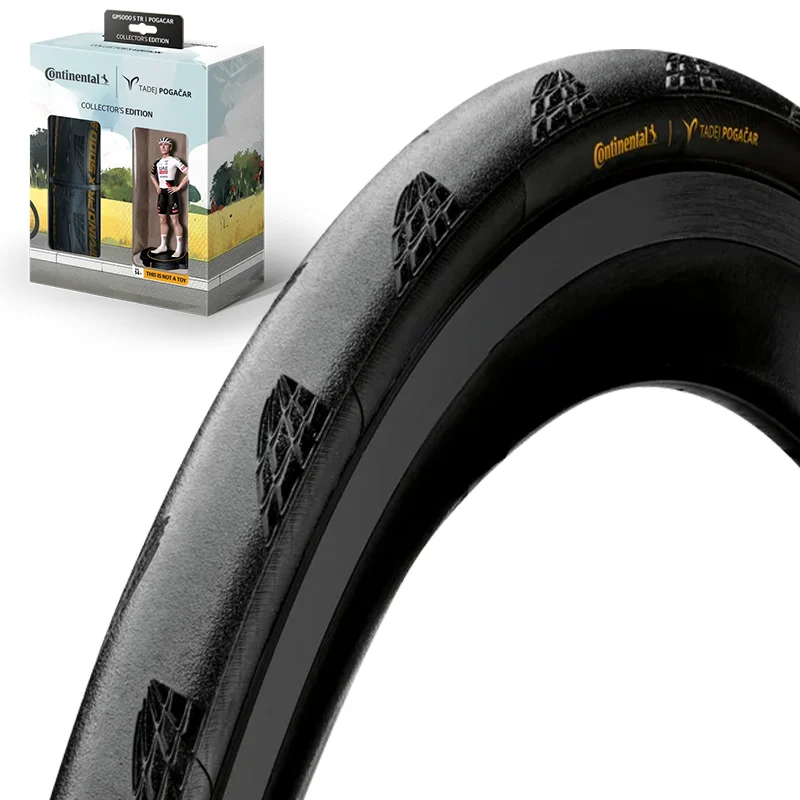 CONTINENTAL Rennrad Reifen 700x30C | 30-622 Grand Prix 5000S BlackChili Tadej Pogacar Collectors Edition