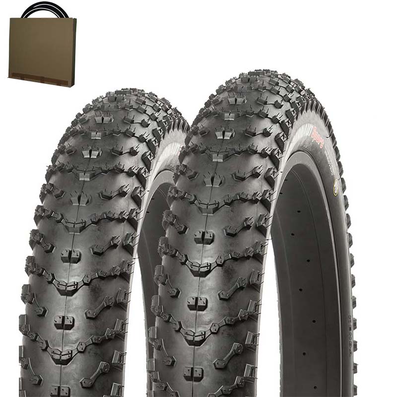 2x KENDA Fatbike Reifen 26x4.00 | 98-559 Juggernaut Sport K1151 Draht schwarz