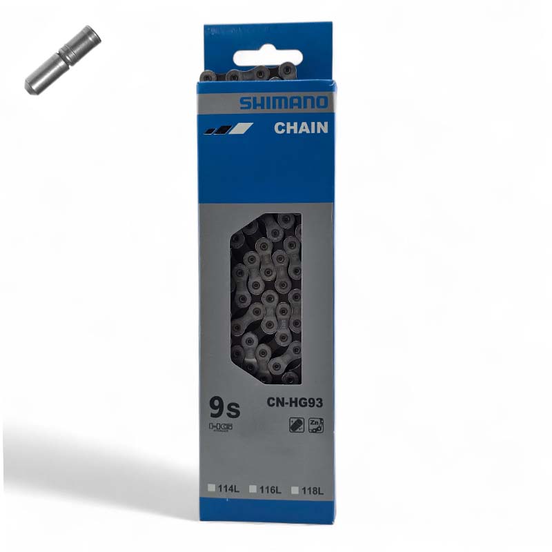 SHIMANO Fahrradkette 9-Fach CN-HG93 138 Glieder Kettennietstift