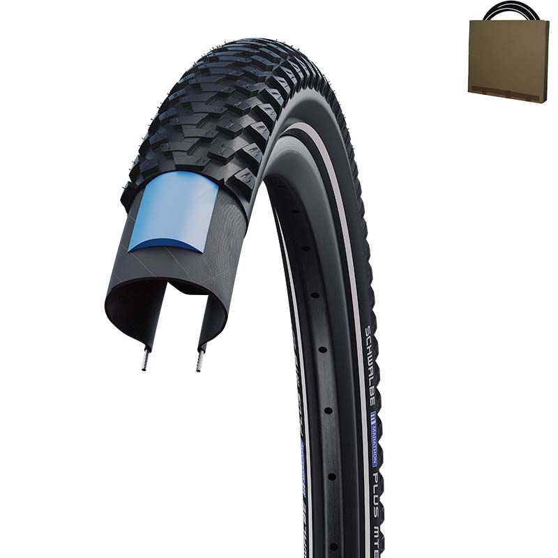 SCHWALBE Reifen Marathon Plus MTB HS468 29x2.35 | 60-622 Unplattbar Reflex