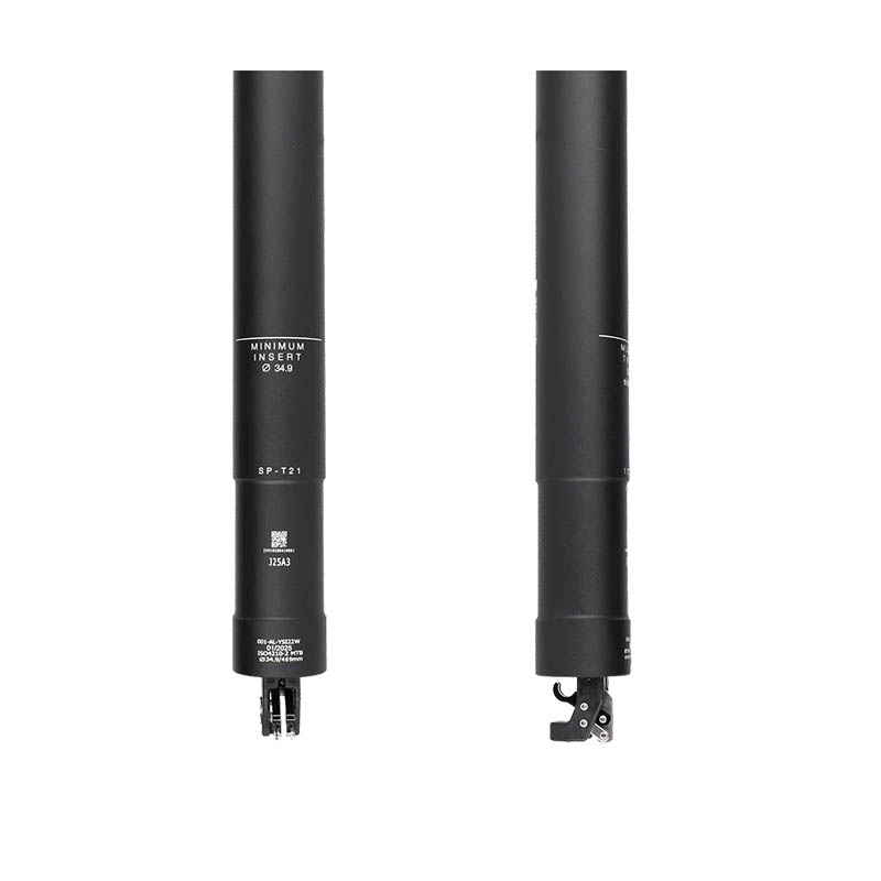 XLC Teleskop Sattelstütze SP-T21 interner Kabelführung Ø31,6mm, 456mm Hub 150mm mit Remotehebel