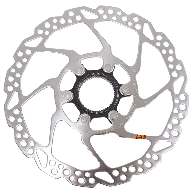  SHIMANO Bremscheibe 180 mm DEORE SM-RT54 Centerlock Außenverzahnung