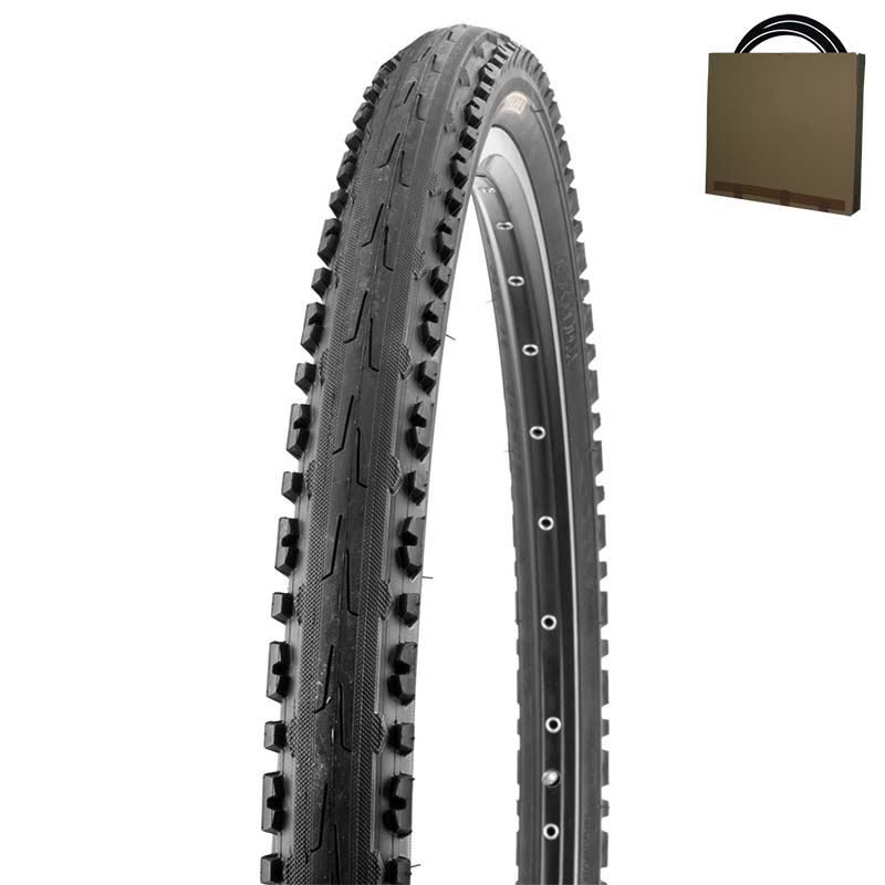 KENDA Fahrrad Reifen 26x1.95 | 50-559 K-847 Semi-Kross-Pluss  schwarz