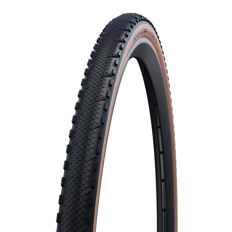 SCHWALBE Cyclocross Gravel Reifen 28x1.30 | 33-622 X-One RS SuperRace TLE schwarz/bronze 