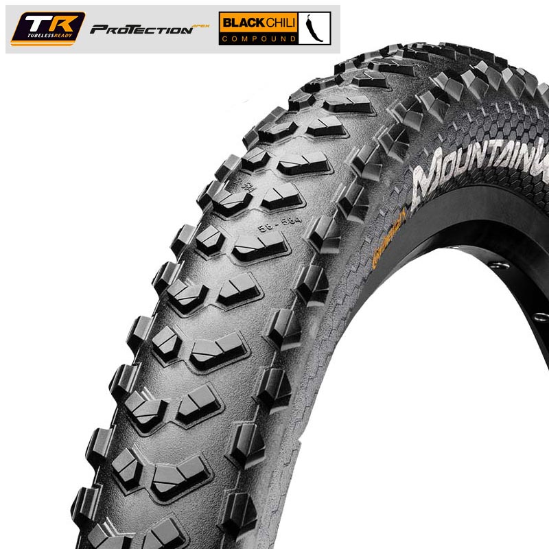 CONTINENTAL MTB Reifen 27.5x2.60 | 65-584 Mountain King ProTection BlackChili schwarz