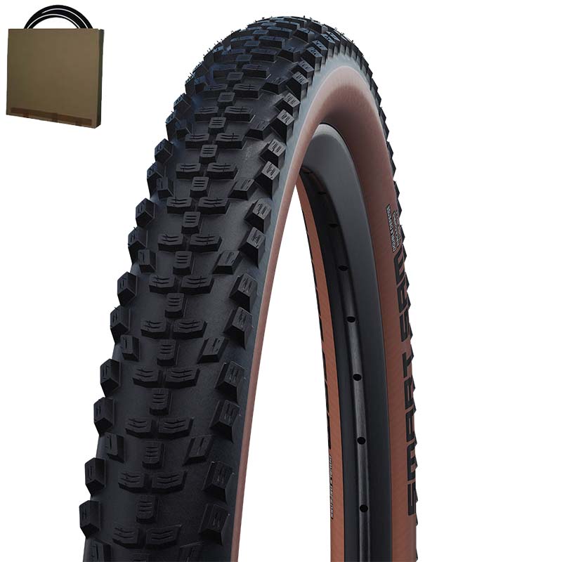 SCHWALBE MTB Reifen Smart Sam 26 - 29 HS624 Addix schwarz/bronze | Schlauch wählbar