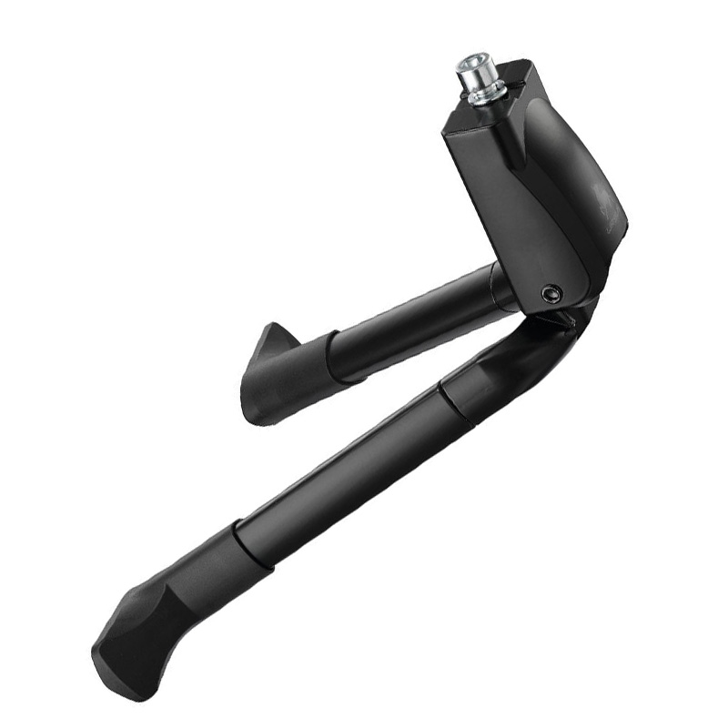 URSUS Big Foot Fahrrad- und E-Bike-Zweibeinständer, 26 Zoll, 275 mm, schwarz