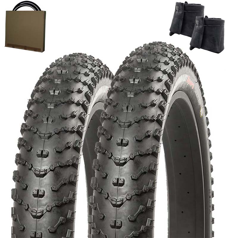 2x KENDA Fatbike Reifen 26x4.50 | 116-559 Juggernaut Sport K1151 Draht schwarz