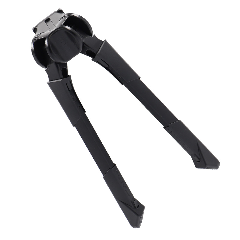 XLC KS-D05 Zweibeinständer für E-Bikes und Lastenräder, 28 Zoll, 300 mm, schwarz