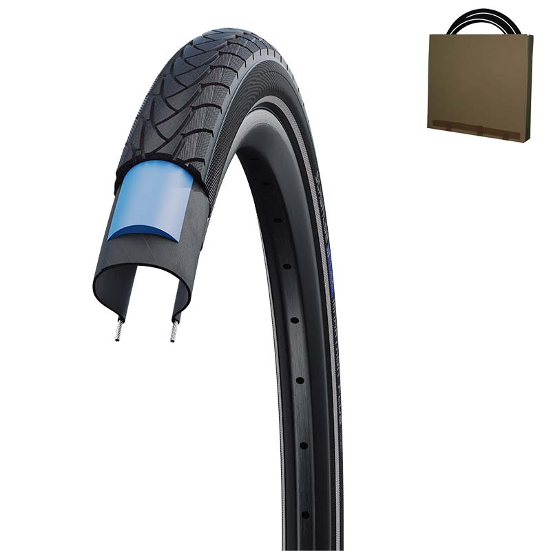 SCHWALBE Reifen Marathon Plus HS440 27.5x1.50 | 40-584 Unplattbar Reflex 