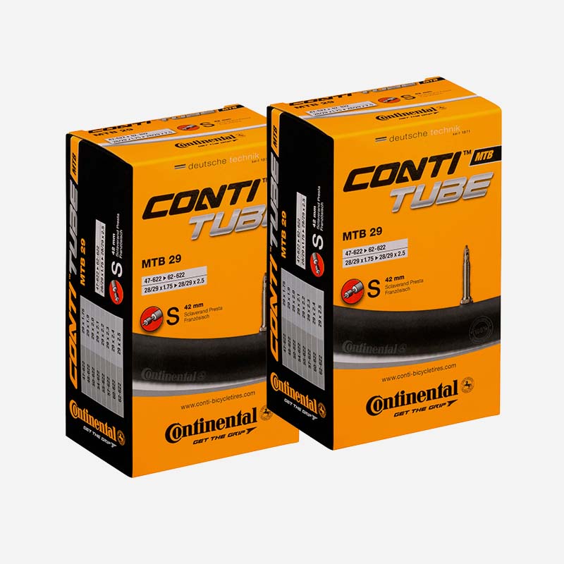 2x CONTINENTAL MTB Schlauch 29 Zoll | 47/62-622 Sclaverand 42mm